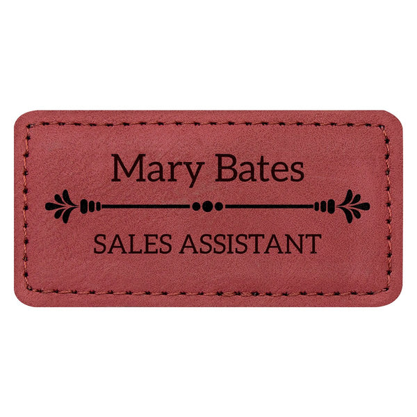 Name Badge – Rose