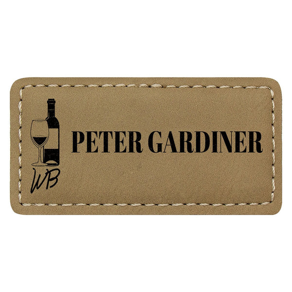 Name Badge – Khaki