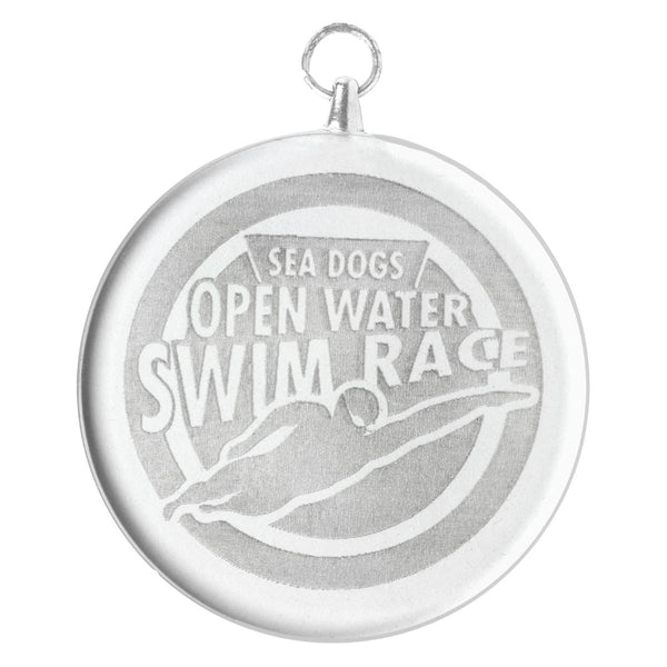 Glass Medal – Round