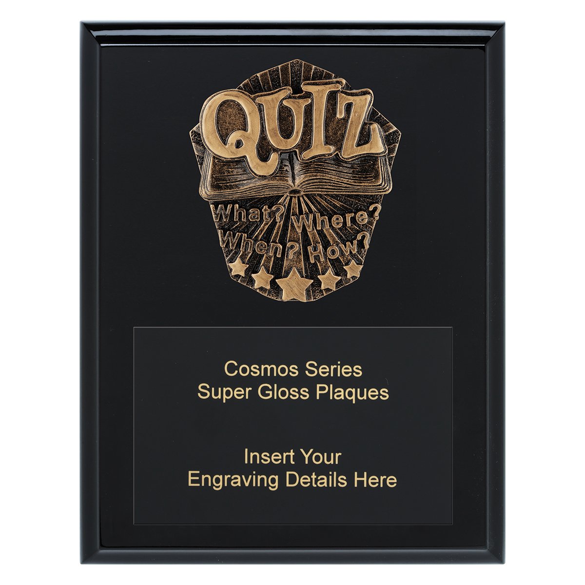 Cosmos Super Plaque – Quiz