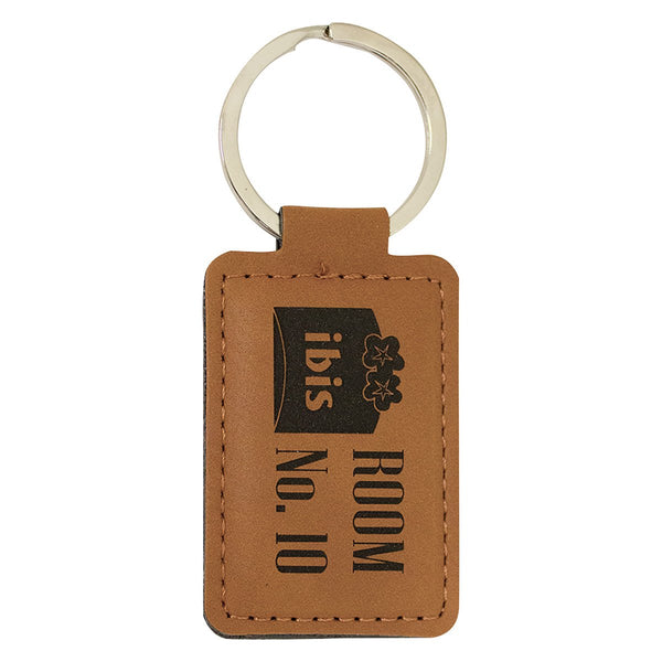 Leatherette Keychain – Rawhide