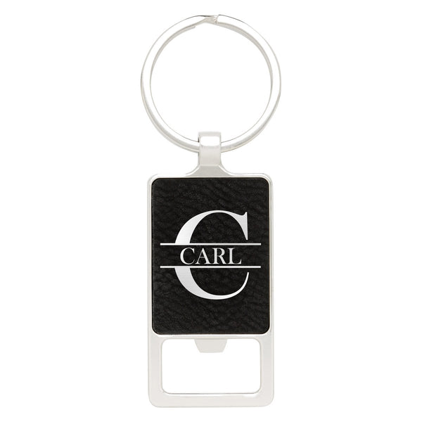 Black Keychain – Bottle Opener