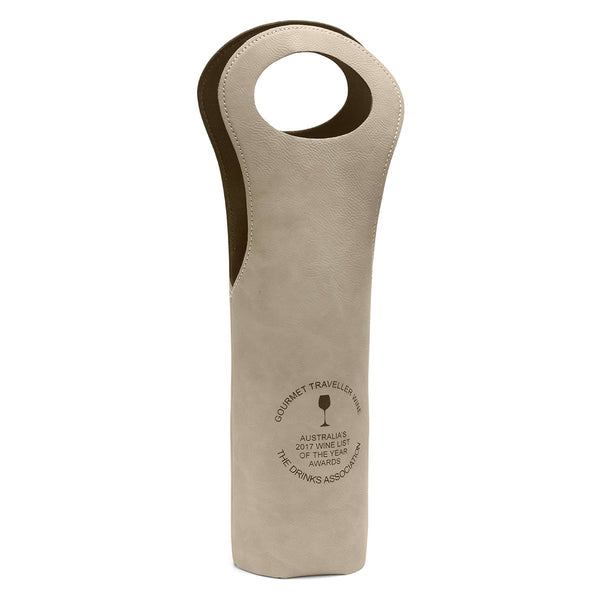 Leatherette Wine Tote