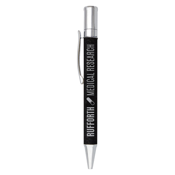 Leatherette Pen – Black