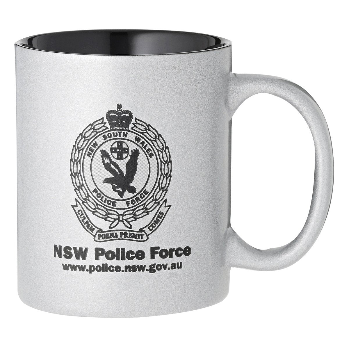 Silver Coffee Mug