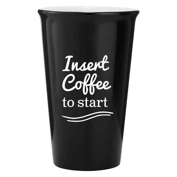 Black Latte Mug
