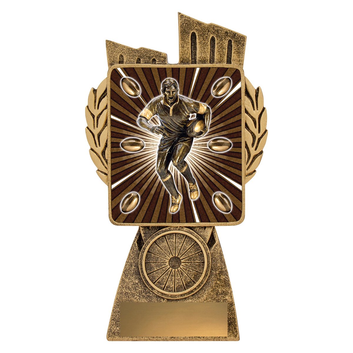 Antique Gold Lynx – Male Rugby