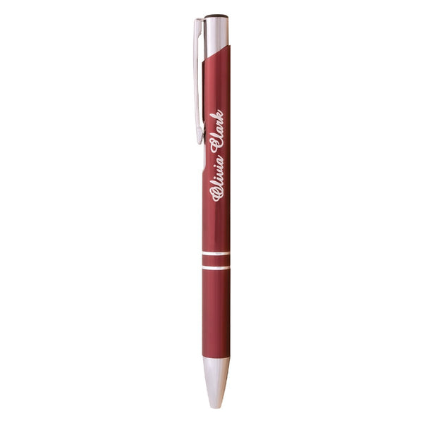 Engravable Pen – Burgundy