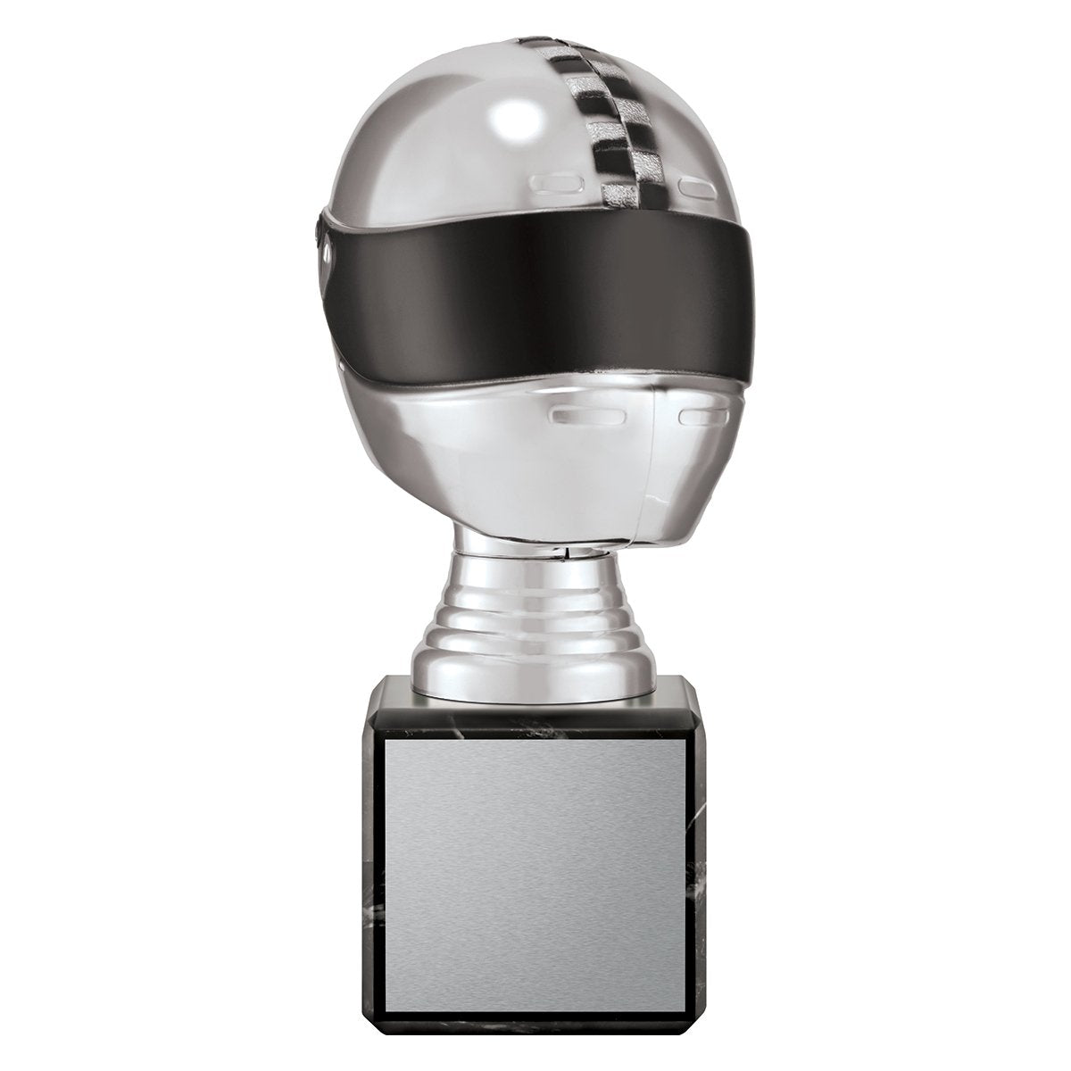Silver 3D Helmet